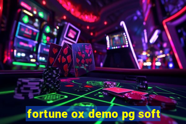 fortune ox demo pg soft